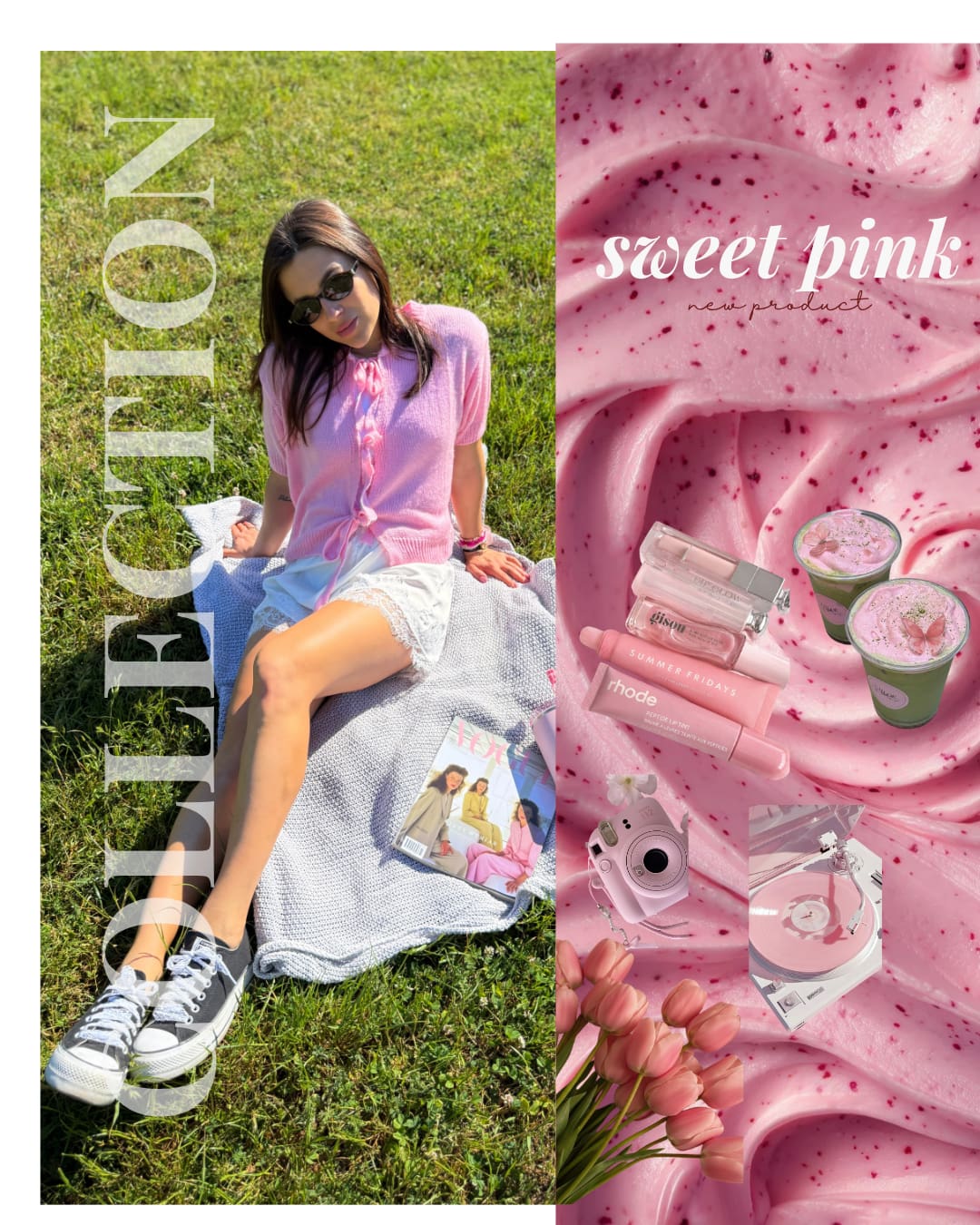 Sweet Pink główna stylizacja